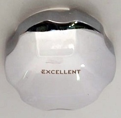 Excellent Слив-перелив EXCELLENT 60 см (хром) полуавтоматический – фотография-1