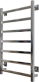 Aringa Полотенцесушитель электрический Порто 80x50 AR03011CH хром – фотография-2