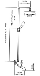 Mixline Душевая стойка 530036 хром – фотография-3