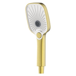 Azario Душевая стойка Arida AZ-K2354MG золото матовое – фотография-2