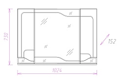 Onika Мебель для ванной Веронэлла 105.16 – фотография-6