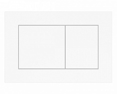 Teymi Кнопка смыва Aina T70020WM белый матовый