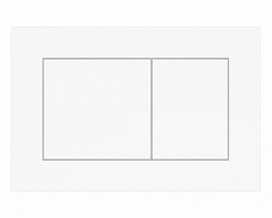 Teymi Кнопка смыва Aina T70020WM белый матовый – фотография-1