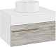 Runo Тумба под раковину Вудлайн 65 скандинавский дуб/белая – фотография-24
