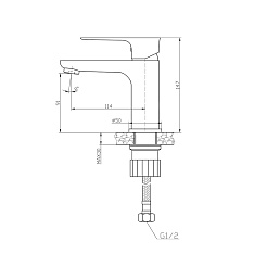 Raiber Смеситель для раковины R0023 – фотография-2