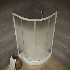 Triton  Душевой уголок Лайт А 100x100 – фотография-3