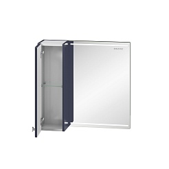  Зеркальный шкаф Nota 75 серый L – фотография-4