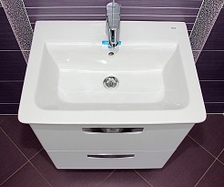 Roca Мебель для ванной Gap 60 белый глянец – фотография-3