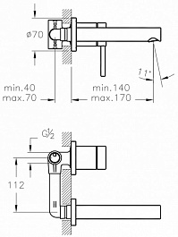 Vitra Смеситель Pure A42239EXP – фотография-2