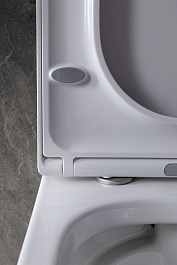 Allen Brau Чаша подвесного унитаза Infinity 4.21004.20 белый глянец – фотография-7