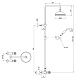 Webert Душевая система Karenina KA760405015 хром – картинка-10
