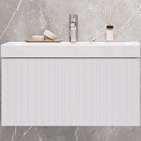 Velvex Тумба под раковину Compo 70.1Y белый глянец