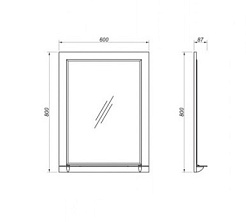 Какса-а Зеркало Лидер 60 – фотография-3