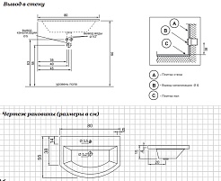 Цвет&Стиль Раковина "Римини 80" – фотография-2
