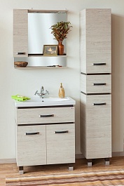 Sanflor Мебель для ванной Техас 70 венге, орегон L – фотография-5