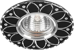 Feron Светильник встраиваемый GS-M389 потолочный MR16 G5.3 черный – фотография-1