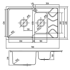 Iddis Мойка из нержавеющей стали Reeva REE78SXi77 шелк – фотография-2