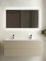 Sancos Мебель для ванной Snob R 120 beige soft для двоих