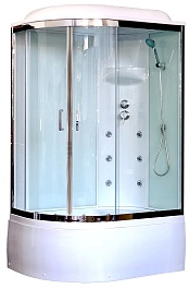 Royal Bath Душевая кабина RB 8120BK3-WT-CH-R – фотография-1