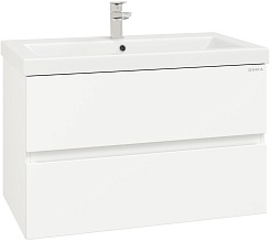 Onika Мебель для ванной Эвада 80 подвесная белая – фотография-2