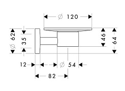 Hansgrohe Мыльница Logis – фотография-2