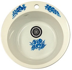 Granfest Мойка кухонная D-480 Dekor NEW – фотография-1