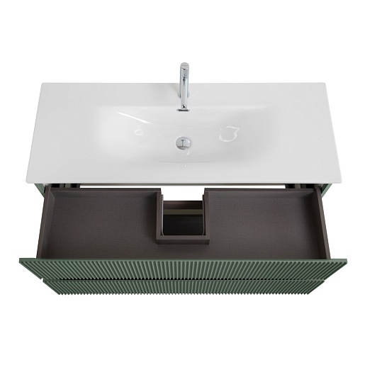 BelBagno Тумба под раковину Uno 120 подвесная Еловый матовый – фотография-8