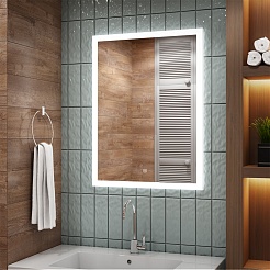 Continent Зеркало Sevilla Led 600x800 – фотография-7