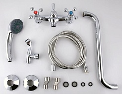 Frap Смеситель для ванны H19 F2619 хром – фотография-5