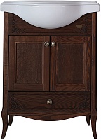 ASB-Woodline Тумба под раковину Салерно 65 антикварный орех
