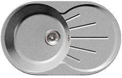 Granfest Мойка кухонная Rondo GF-R750L Серый – фотография-1