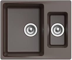 Ewigstein Мойка кухонная Gerd 60K шоколад – фотография-3