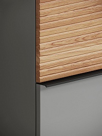 Sancos Тумба под раковину Delta 100 дуб красный/графит – фотография-7