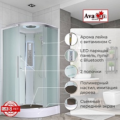 Avacan Душевая кабина 90/90 EM2090LED – фотография-2