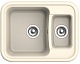 Ewigstein Мойка кухонная Antik 60K крем – картинка-7