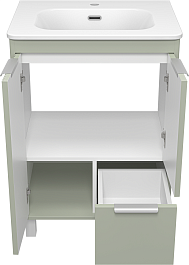Brevita Тумба под раковину Risacca Pistachio 60 фисташковый – фотография-5
