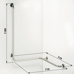 Bemeta Поручень для ванной Help 301122022 – фотография-2