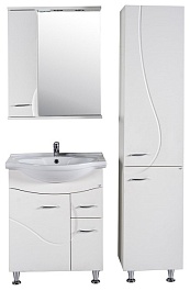 ASB-Mebel Зеркальный шкаф Альфа 65 L – фотография-2