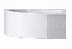 Astra-Form Ванна Тиора 154x105 R, литой мрамор – фотография-3