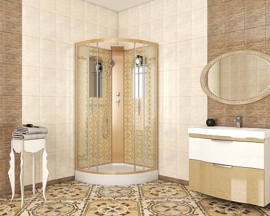 Niagara Душевая кабина 90x90 NG-7715GBK – фотография-2