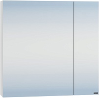 СанТа Зеркальный шкаф Стандарт 70 белый