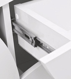 Style Line Мебель для ванной Жасмин-2 60 Люкс белая – фотография-5