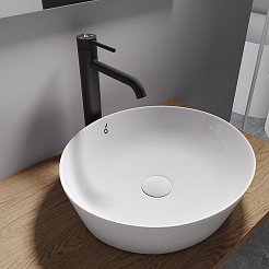 Oliveeka Смеситель для раковины Y OL-88239017-MB черный матовый – фотография-2