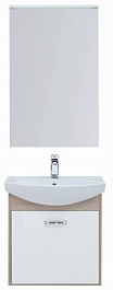 Aquanet Тумба с раковиной "Грейс 65" ящик, дуб сонома – фотография-2