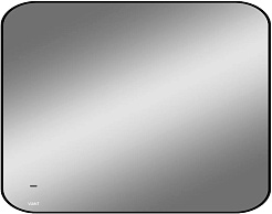 Viant Зеркало Люксембург 80x60 черное – фотография-1