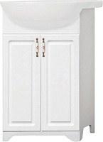 Style Line Тумба с раковиной Олеандр-2 55 белая