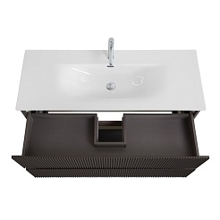 BelBagno Тумба под раковину Uno 120 подвесная Темно-Серый матовый – фотография-8