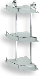 Bemeta Полка угловая тройная Omega 104202152 – фотография-1