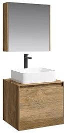 Aqwella Комплект мебели Mobi 60 дуб балтийский – фотография-1