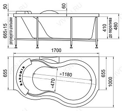 Радомир  Акриловая ванна "Паллада" – фотография-5